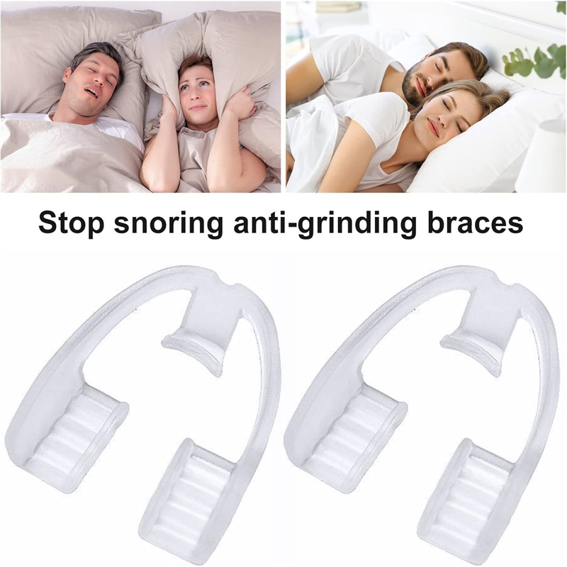 Dental Guard Night - Pelindung Mulut Anti-Geretak Gigi Silikon, Pelindung