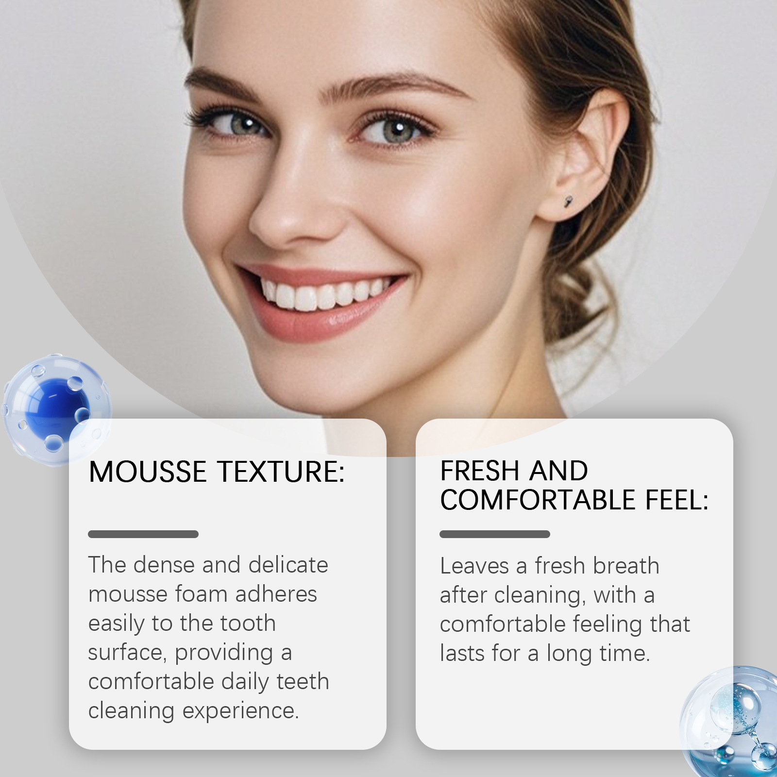 Teeth Whitening Foam - Pasta Gigi Busa Pemutih Gigi 5d