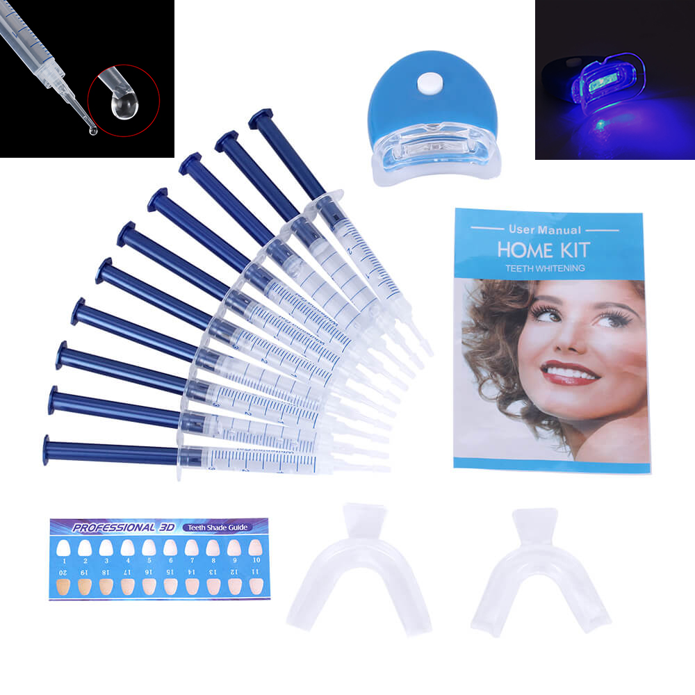 Teeth Whitening Foam - 1 Set Pemutih Gigi 44% Peroksida