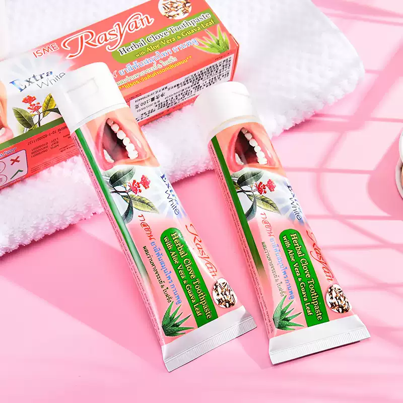 Teeth Whitening Thailand - RASYAN Herbal Clove Tooth Powder dari