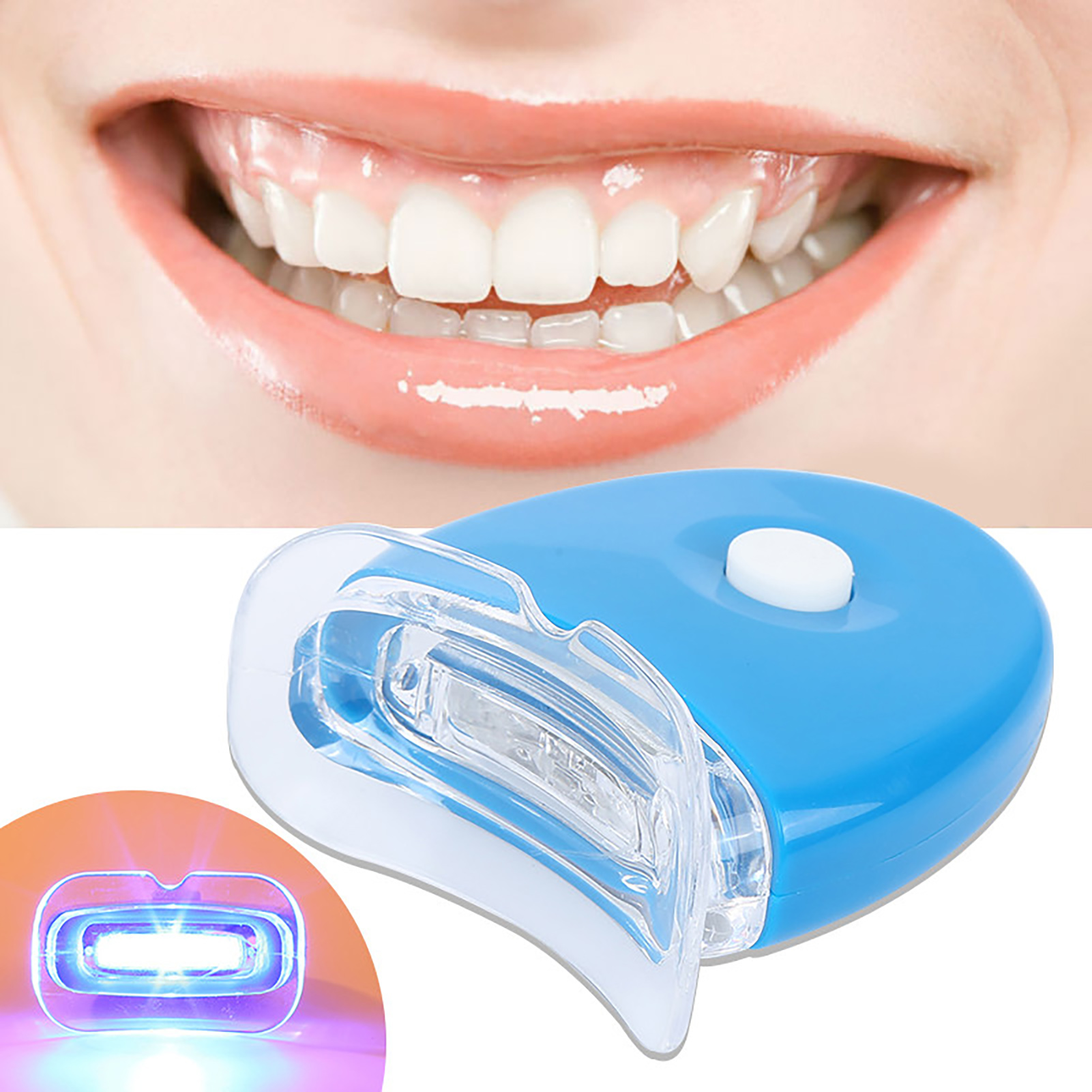 Teeth Whitening Led Kit - Akselerator pemutih gigi, alat Dental terang