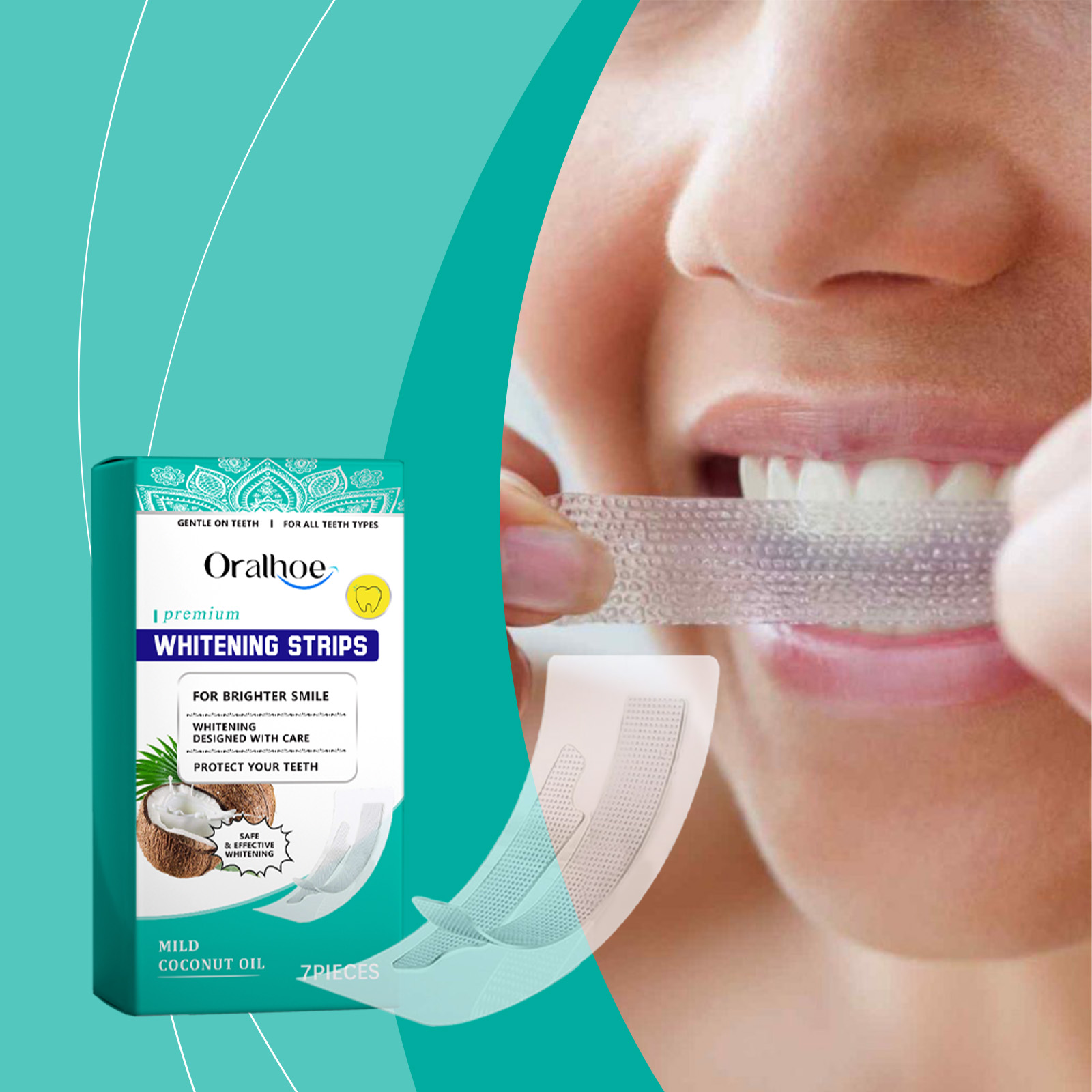 Teeth Whitening Opalescence - Strip Pemutih Gigi Menghilangkan Noda Gigi