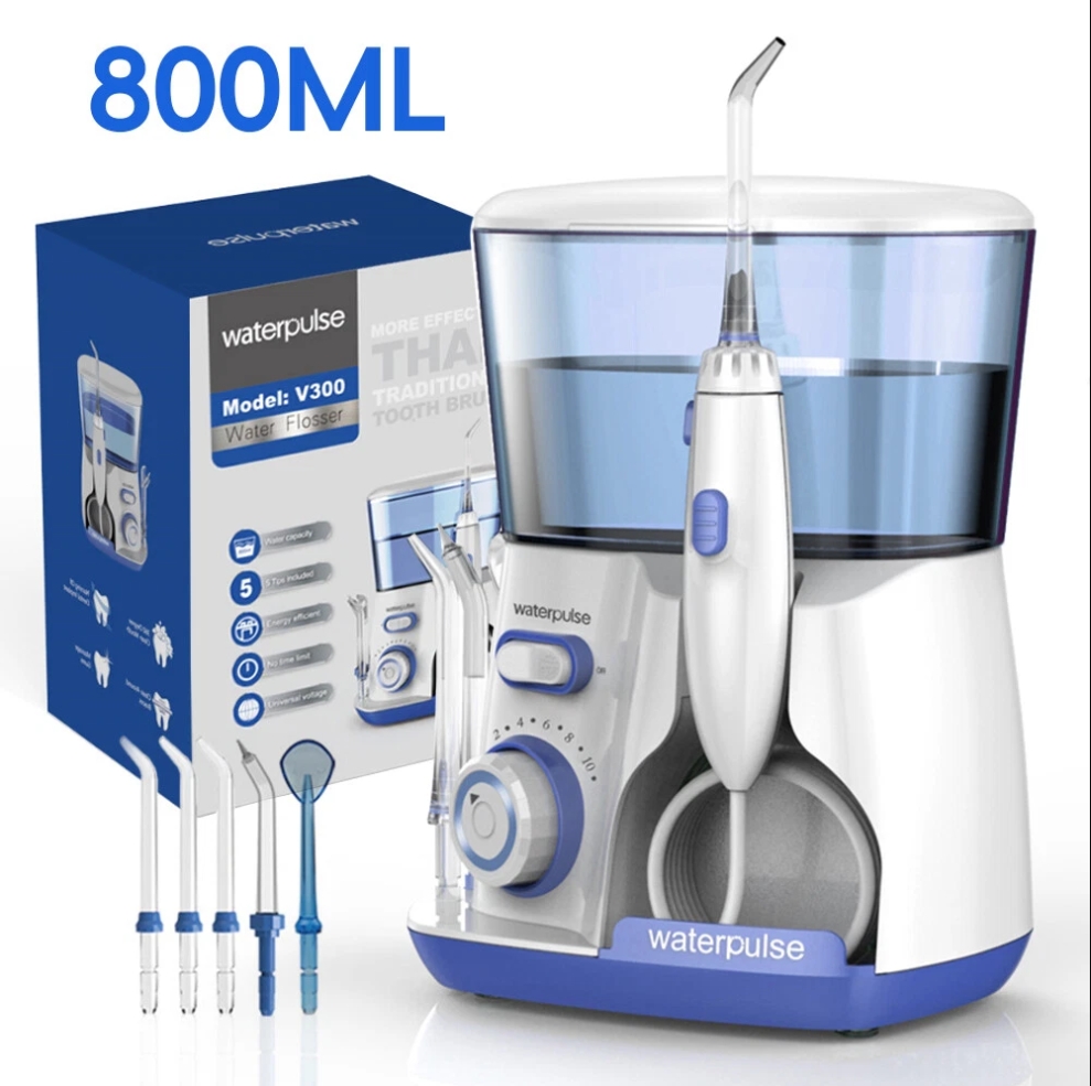 Water Flosser Cordless - Waterpulse V300 800Ml Flosser Air Listrik