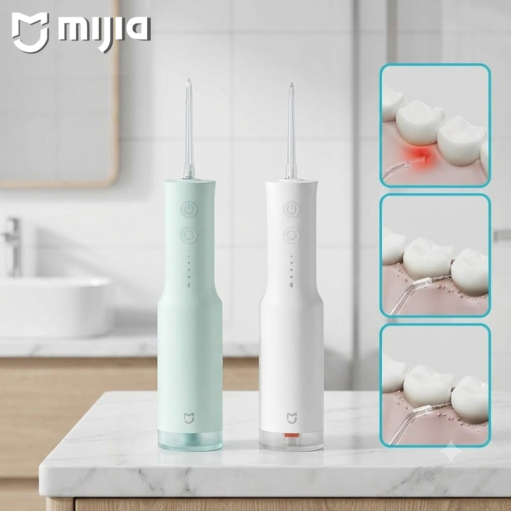 Water Flosser Cordless - Xiaomi Irigator Mulut Portabel F300 Jet