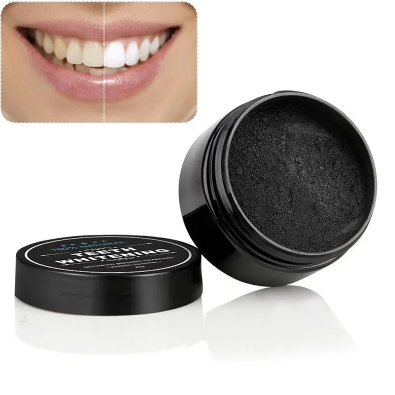 Whitening Powder Activated - Produk Pemutih Gigi Bubuk Arang Kelas