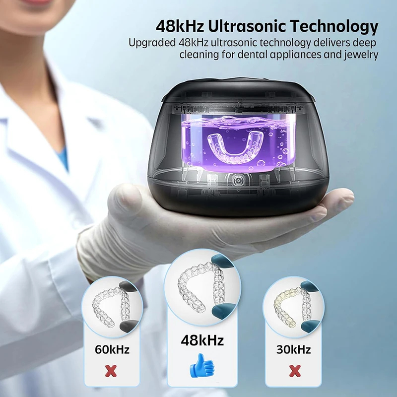 Mesin Pembersih Retainer Ultra - Dental Guard Night ulasan dan harga