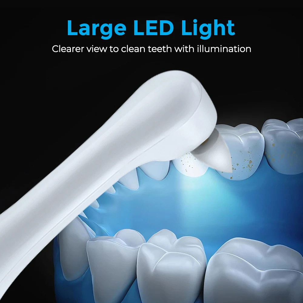 Pembersih Pemutih Gigi Elektri - Teeth Whitening Led Kit ulasan dan harga