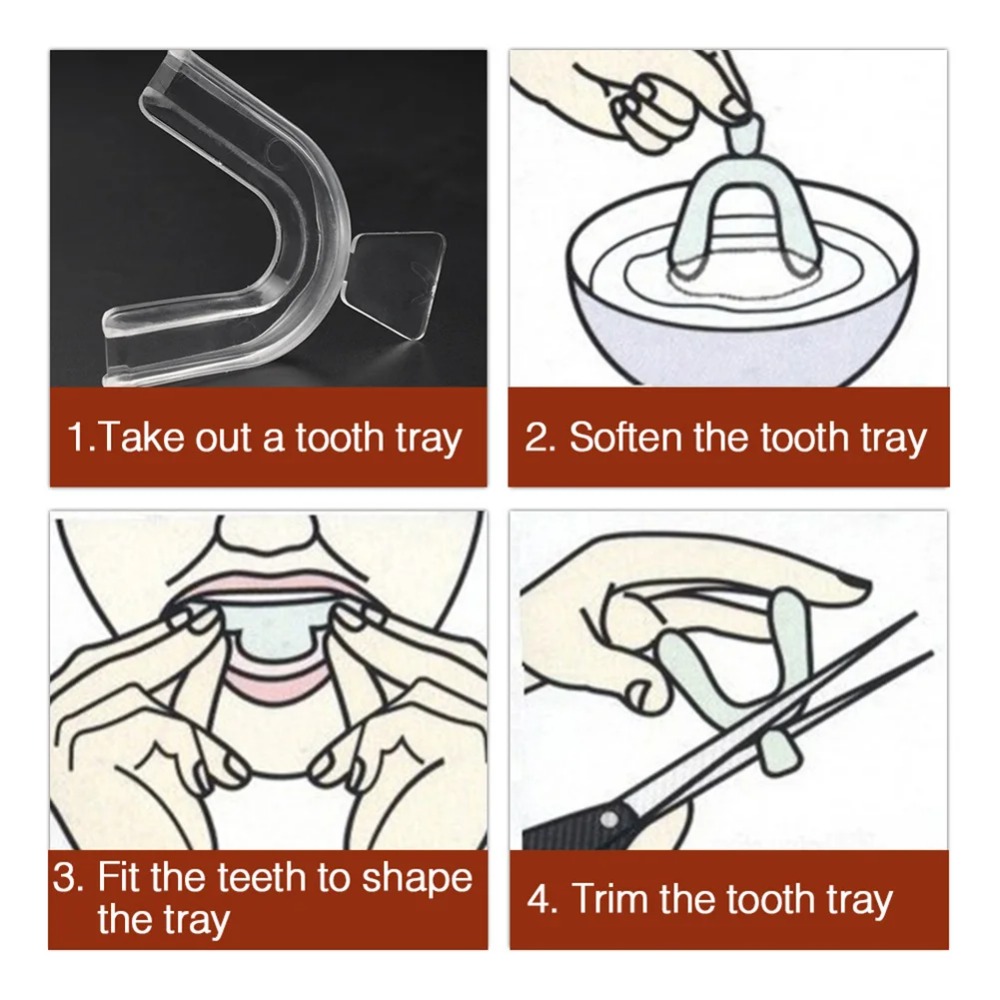 1-4Pc Pelindung Mulut Anti Men - Dental Guard Night ulasan dan harga