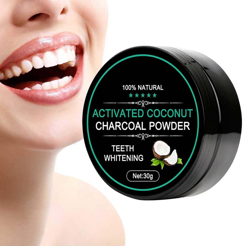 Arang pasta gigi bubuk kelapa  - Teeth Whitening Filter ulasan dan harga