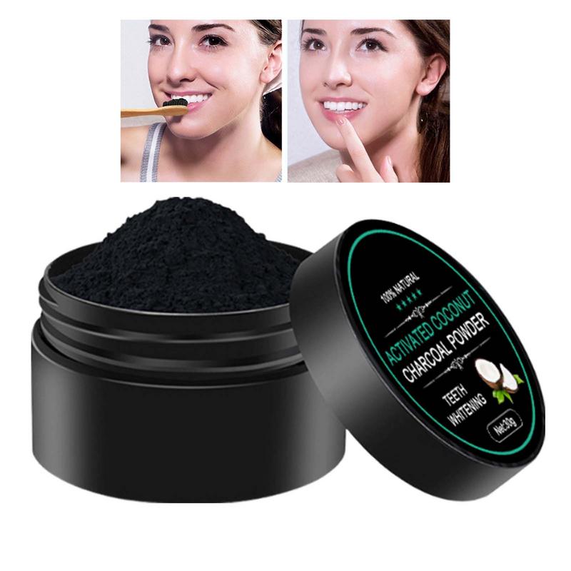 Arang pasta gigi bubuk kelapa  - Teeth Whitening Filter ulasan dan harga