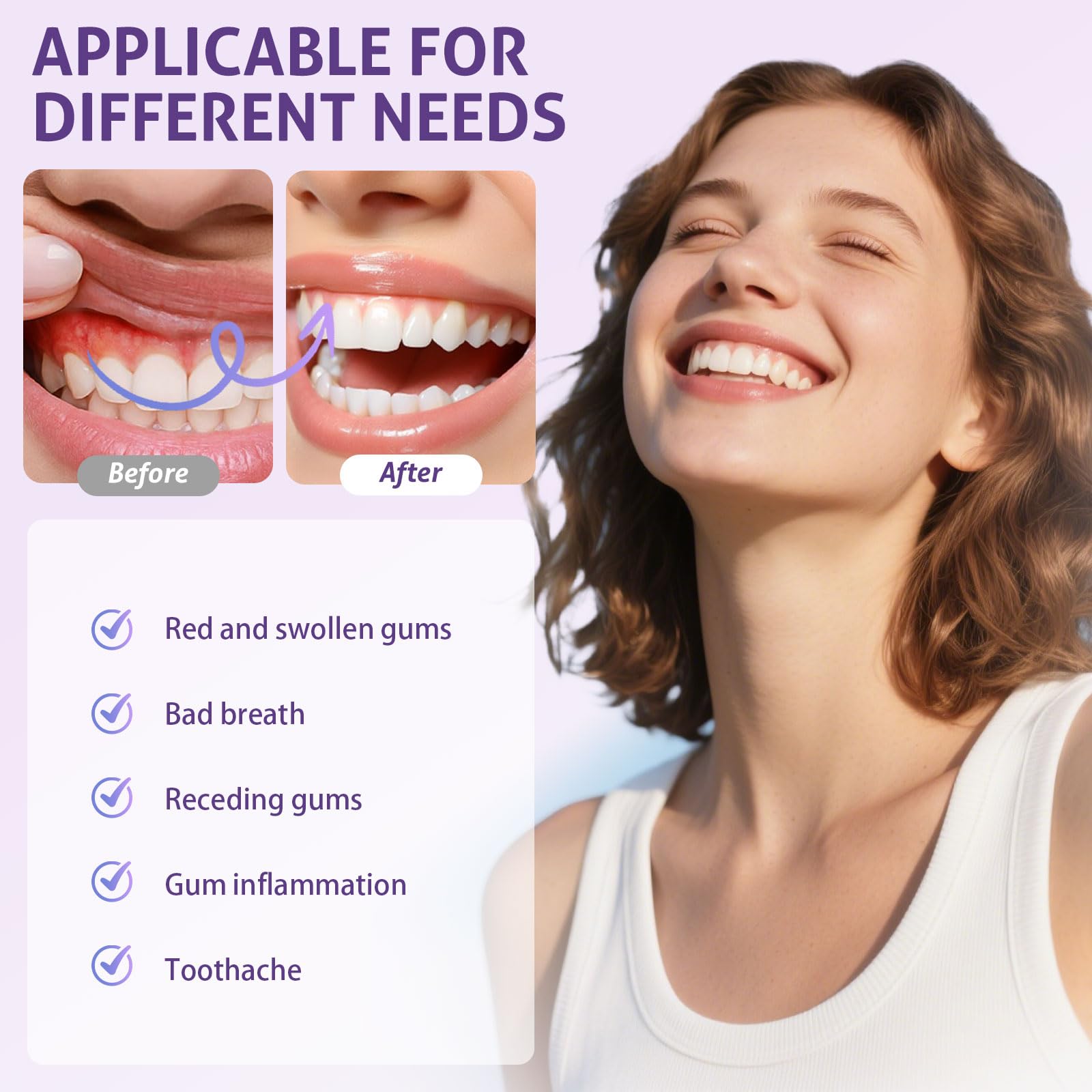 Perangkat Pemutih Gigi Terapi  - Teeth Whitening Led Kit ulasan dan harga