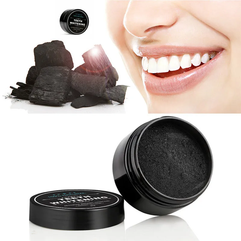 Serbuk pemutih gigi 30g, kemas - Whitening Powder Activated ulasan dan harga