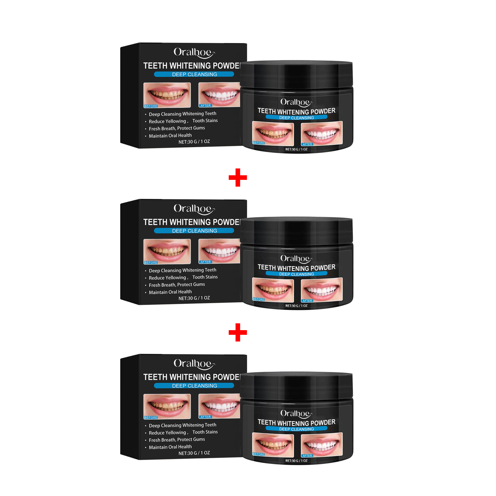 Arang Pemutih Gigi Bubuk Pembe - Teeth Whitening Filter ulasan dan harga