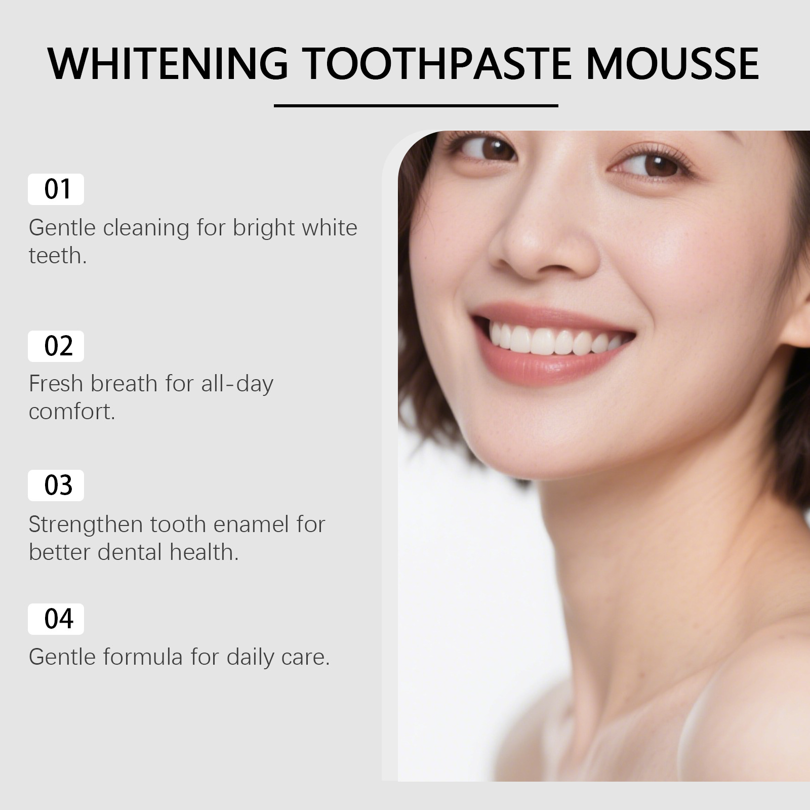 Pasta Gigi Pemutih Cerah Hydro - Teeth Whitening Foam ulasan dan harga