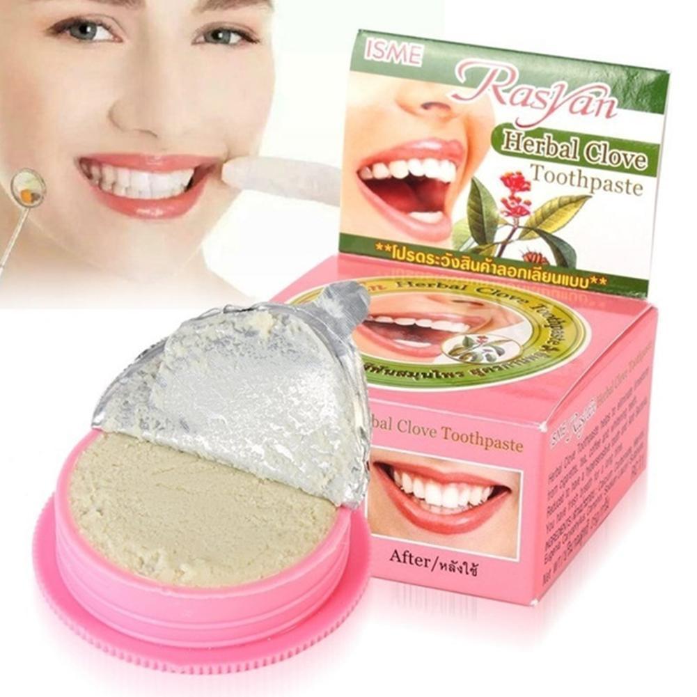1pcs Pasta Gigi Herbal Cengkih - Teeth Whitening Thailand ulasan dan harga