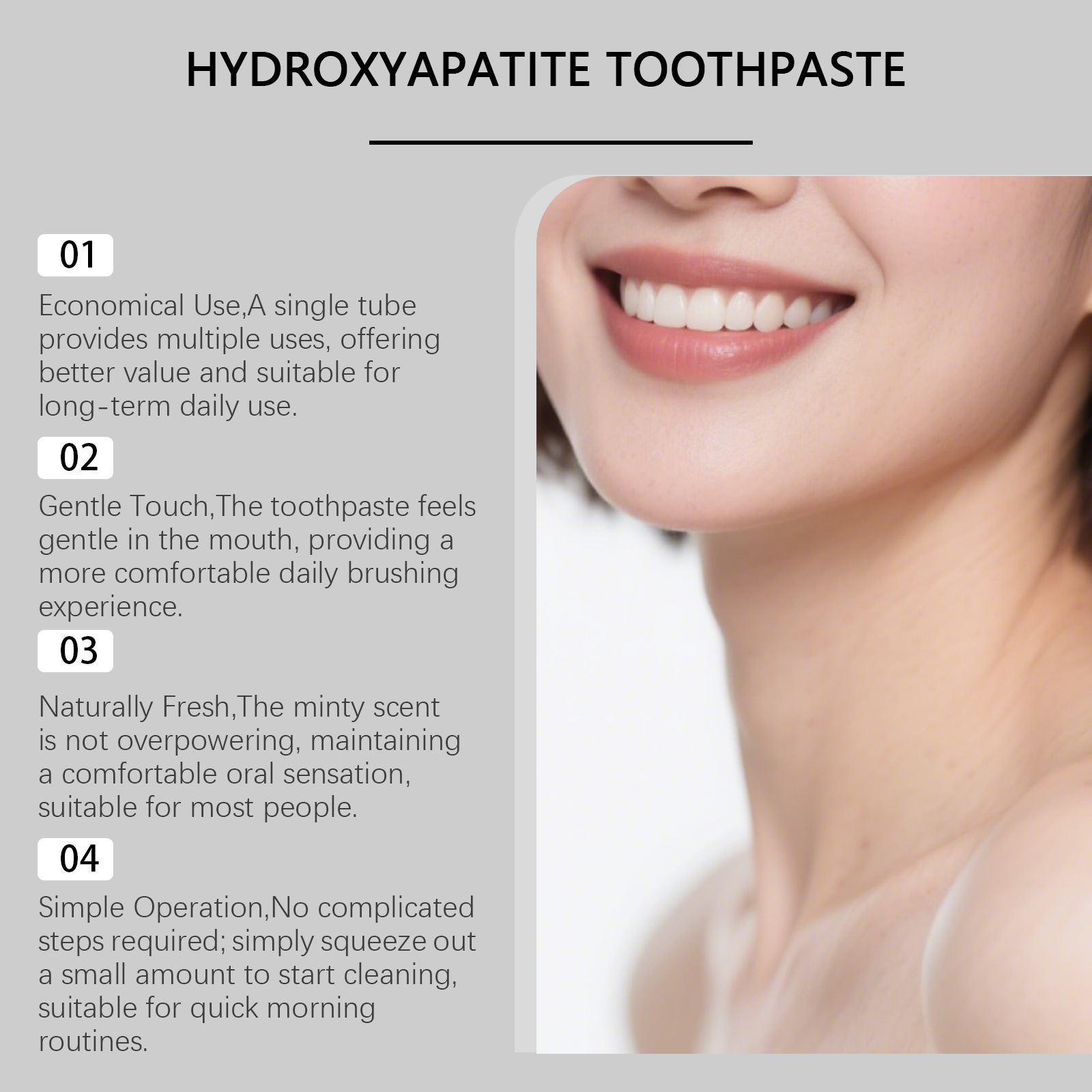 Pasta Gigi Peppermint 7,5% Hid - Teeth Whitening Foam ulasan dan harga