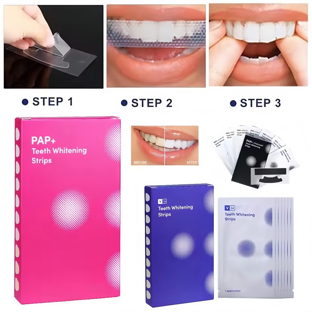 14 Strip Strip Pemutih Gigi un - Teeth Whitening Filter ulasan dan harga