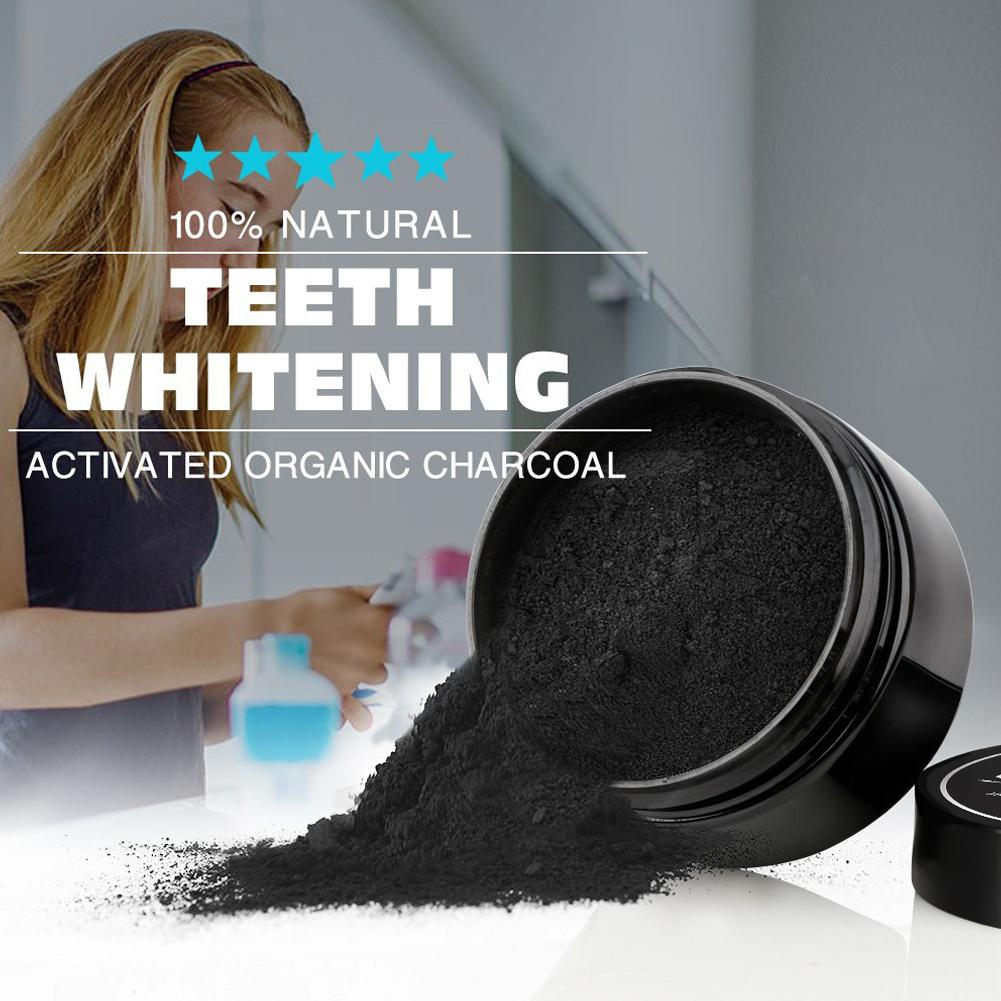 30G Bubuk Pemutih Gigi Arang P - Whitening Powder Activated ulasan dan harga