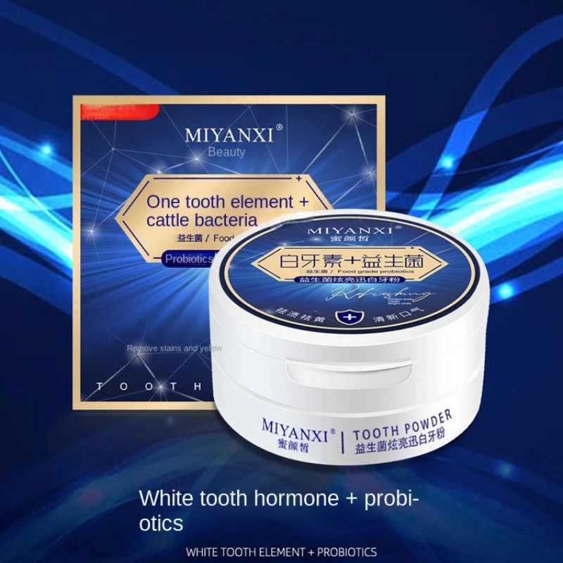 MIYANXI bubuk pemutih gigi 50g - Whitening Powder Activated ulasan dan harga