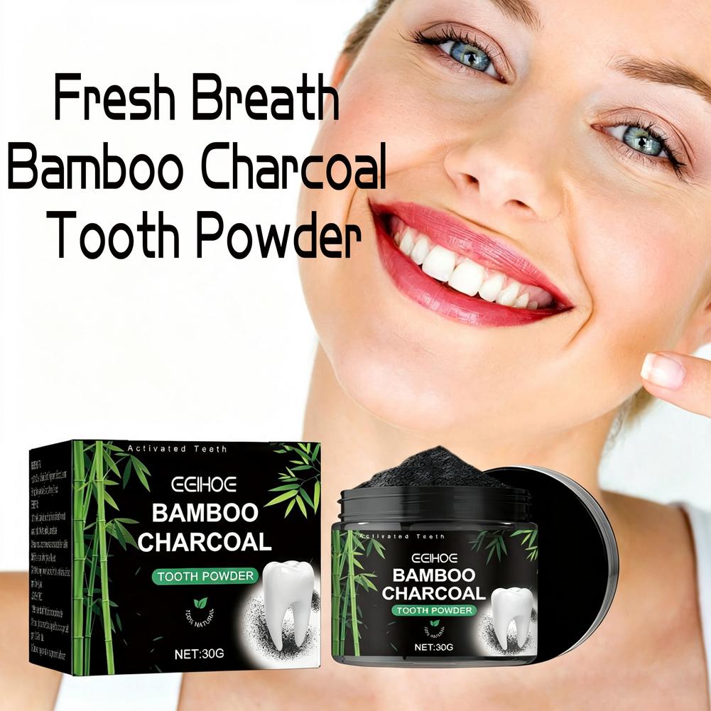 Bubuk Pemutih Gigi, Bubuk Pemb - Whitening Powder Activated ulasan dan harga