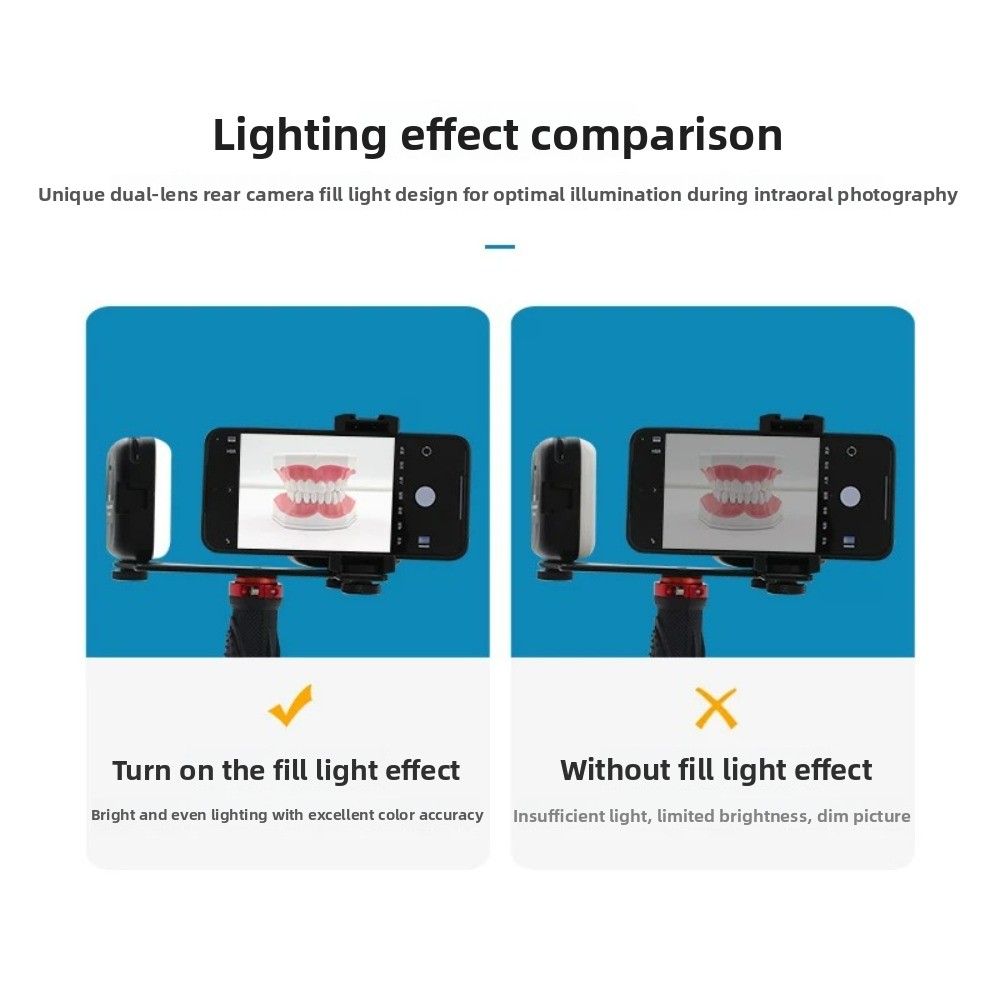 Lampu Fotografi Gigi, Flash LE - Teeth Whitening Led Kit ulasan dan harga