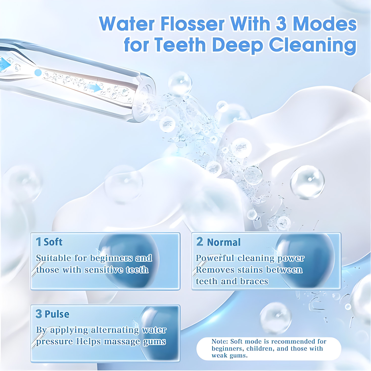 Irigator Oral Portabel USB Isi - Water Flosser Cordless ulasan dan harga