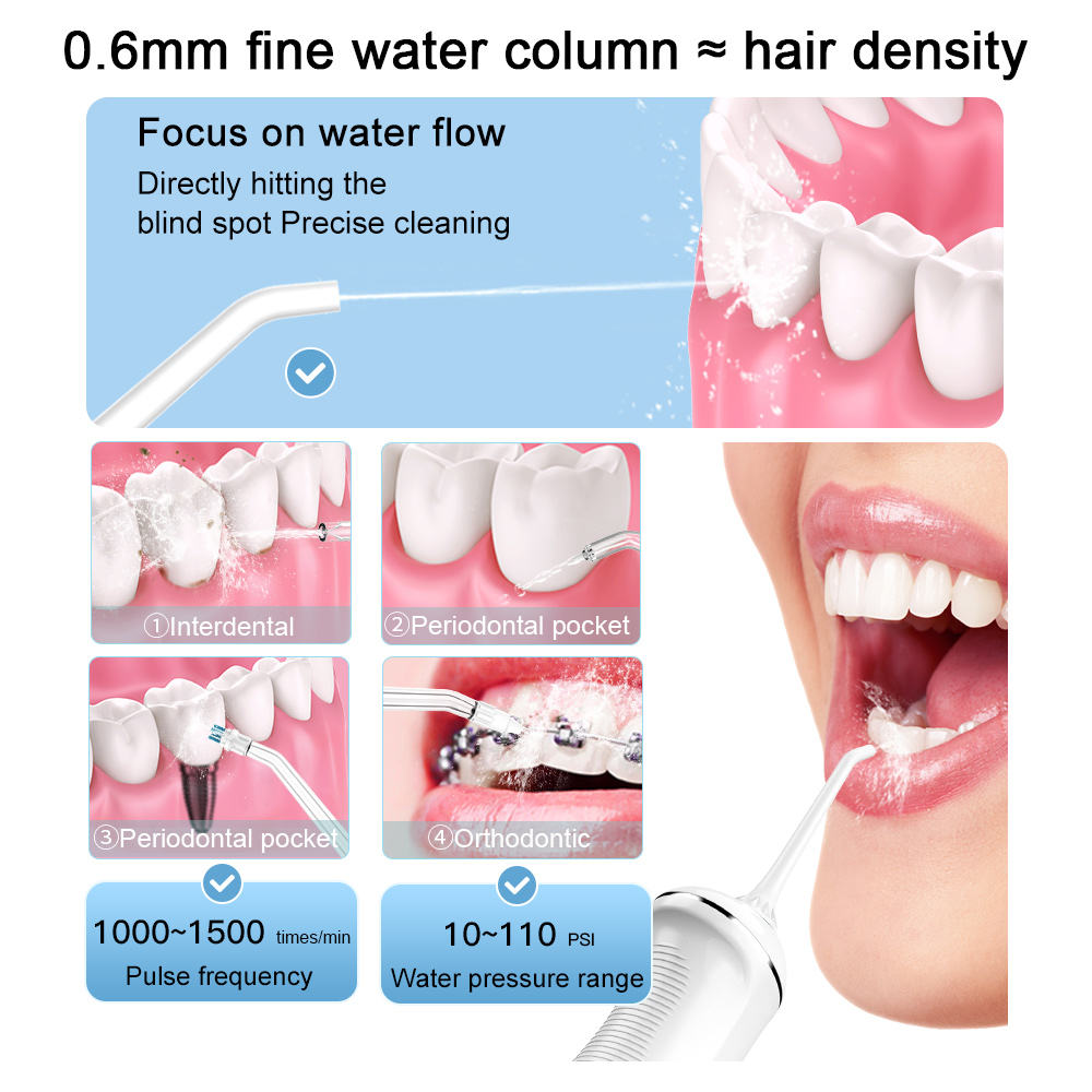 Alat Pembersih Gigi Portabel T - Water Flosser Cordless ulasan dan harga