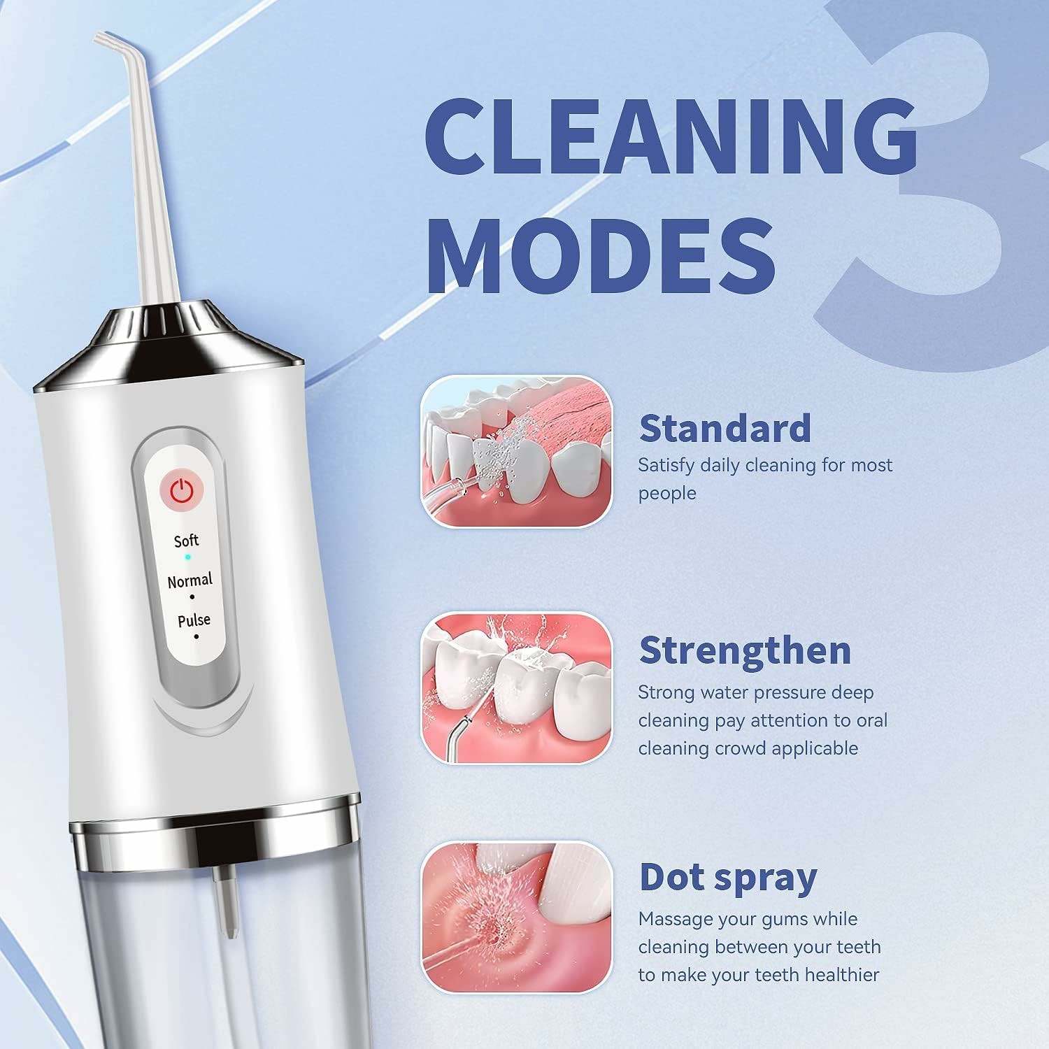 Irigator Gigi Water Flosser Be - Water Flosser Cordless ulasan dan harga