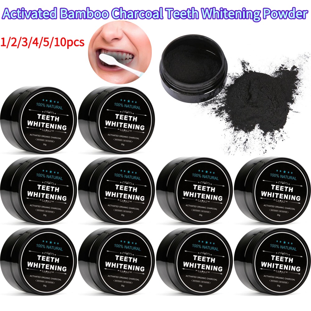 Bubuk Pemutih Gigi Alami Organ - Teeth Whitening Filter ulasan dan harga