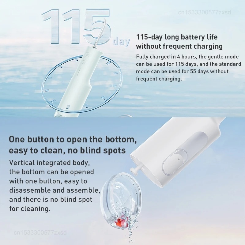 XIAOMI MIJIA Irigator Mulut Po - Water Flosser Cordless ulasan dan harga