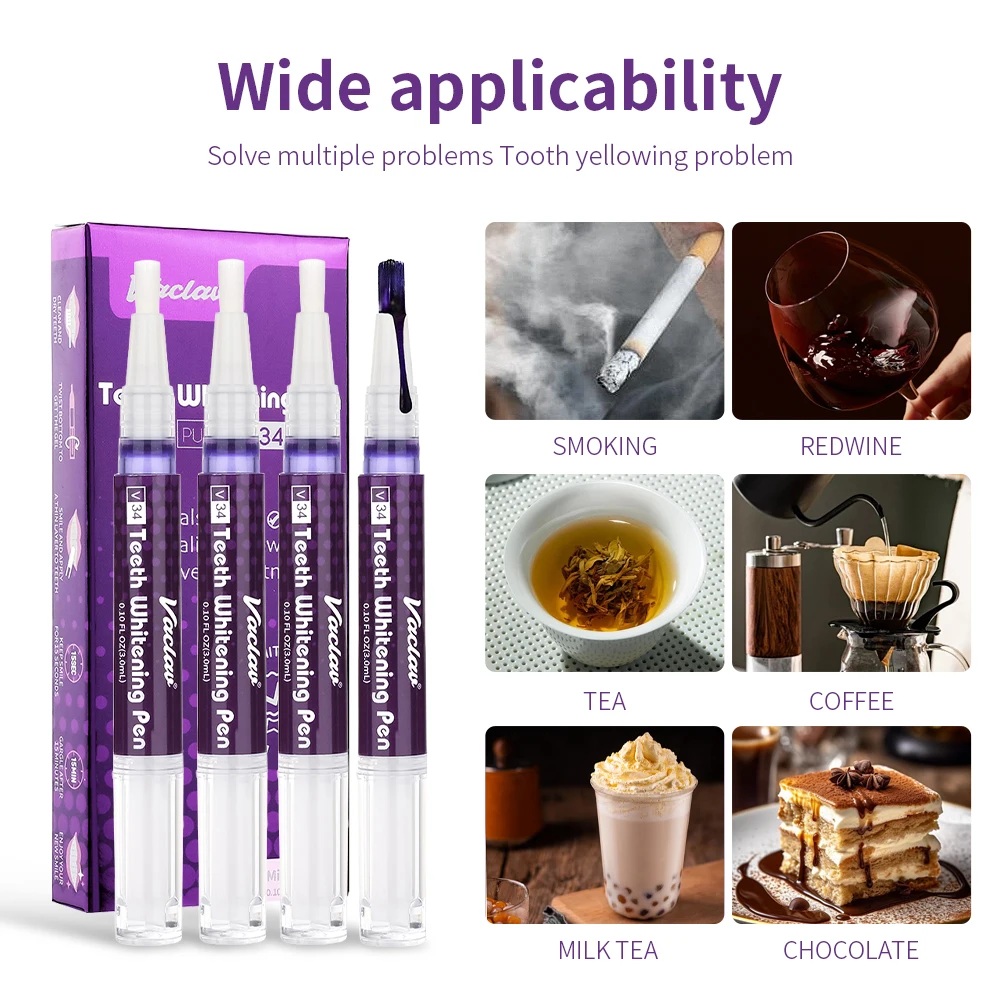 Vaclav V34 Pena Gel Pemutih Gi - Teeth Whitening Foam ulasan dan harga